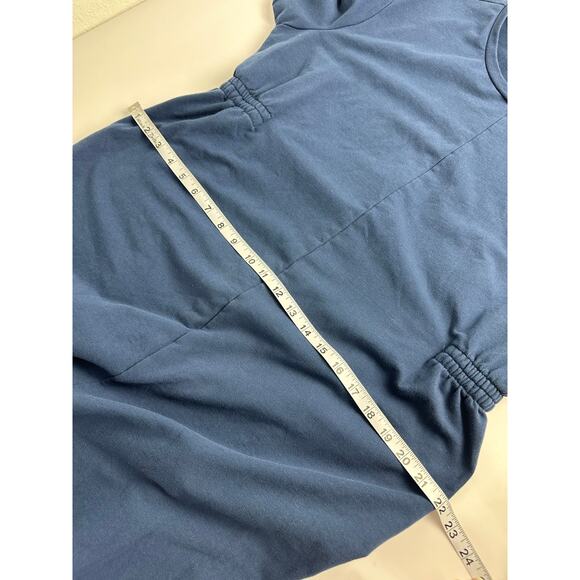 Lot of 2 The Nines by Hatch Size XXL Maternity Jumpsuit Rompers Blue Green Cutes - Picture 12 of 16